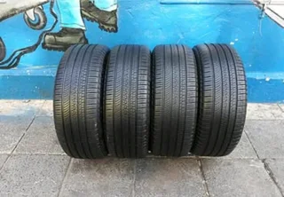 A set of 255/55R20 Pirelli scorpion TM Zero All season tyres 90% thread life no patch no plug
