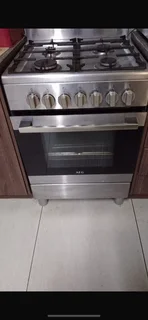 Gas stove electric oven