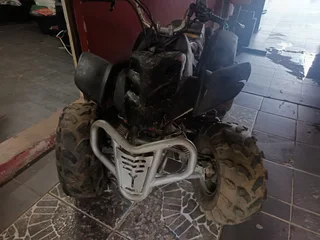 2 non running quad bikes