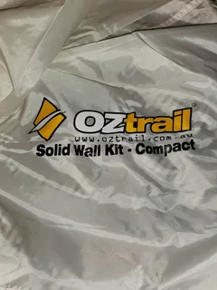 Oztrail gazebo solid wall kits x2