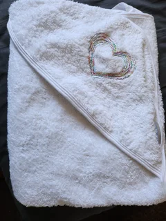 Baby sense hooded apron towel - NEW