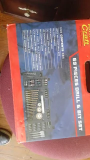 Drill  and bits set  Tork and Craft