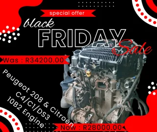 Peugeot &amp; Citroën 10B2 1.2 Engine For Sale - Quality Tested Used Engine!!