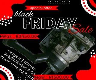 Peugeot &amp; Citroën Power Steering Pump For Sale - Compatible with 308, 3008, 5008 &amp; C4!!