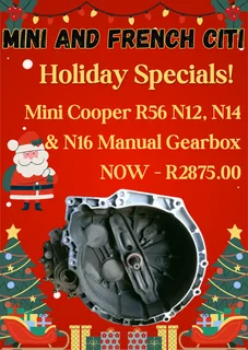 Mini Cooper S R56 N12/N14/N16 Manual Gearbox for Sale - Fully tested, Reliable Transmission!!