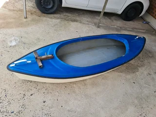 2x kayaks 1 small boat 1 wind surfer with licensed trailer