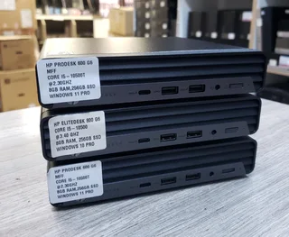 Hp Prodesk 600 G6 ,core I5-10500t 8gb Ram 256gb Ssd Win 10 Pro Mini Desktop Pc Preowned