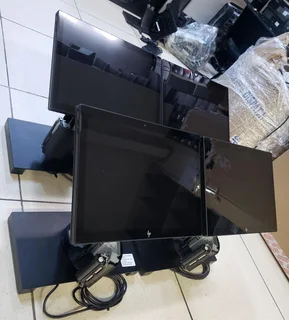 HP Engage One Retail Advanced I/O Base POS SYSTEM, Intel Pentium-44410,4GB RAM 128GB