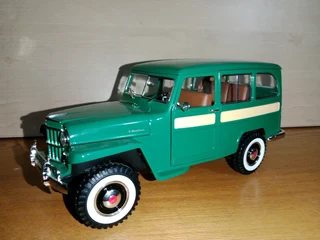 1955 Willys Jeep 1/18 diecast model
