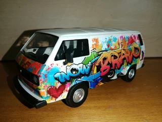 Vw type2 1/24 model car