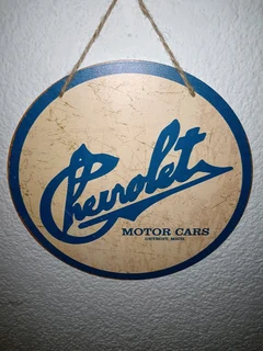 Chevrolet garage sign