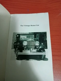 The vintage motor car book