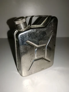 Vintage Jerry can hip flask