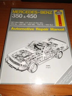Mercedes benz 350 and 450 repair manaul