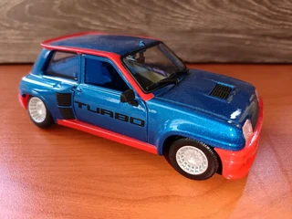 Renult 5 turbo 1/24 model car