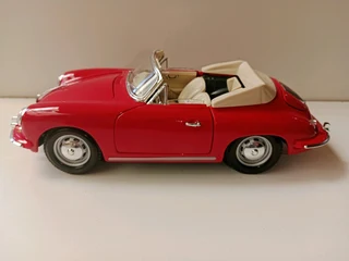 1961 Porsche 1/18 model car