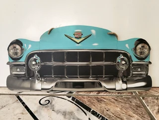 Cadillac metal sign