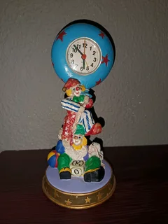 Vintage clown clock Quartz