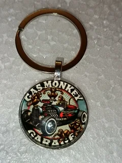 Gas Monkey keyring