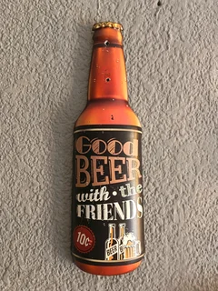 Man cave bar metal sign