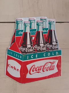 Coca-Cola metal sign