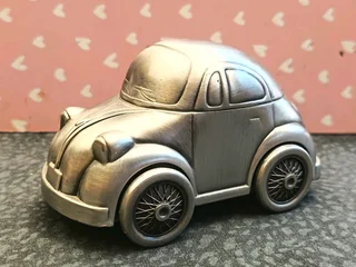 VW Beetle money bank