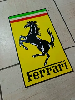 Large Ferrari sign