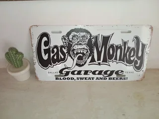 Gas Monkey Garage Sign