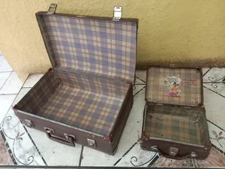 Vintage suitcases perfect nostalgic items