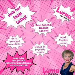 Real Estate Agents Wanted in Pretoria North Area