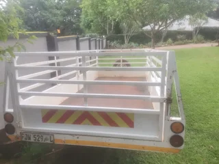 Double axle trailer
