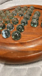 Marble solitaire. Delivery only!!