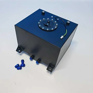 20L Fuel Surge Tank with Sensor Black