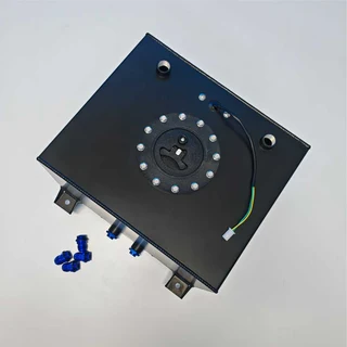 20L Fuel Surge Tank with Sensor Black