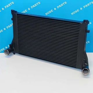 Vw Mk7 Golf 7 Gti (mqb) - Audi S3 (8v) - Gen I Bar And Plate - 50mm Core - Black Upgrade Intercooler