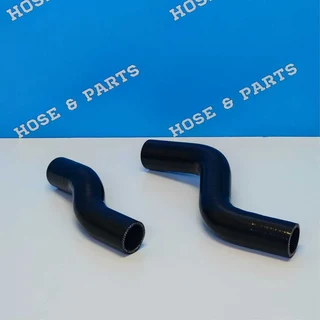 Coolant Radiator Hose Kit for Toyota Hilux 2.5L D4D 1KD-FTV (04-15) - Black and Blue - 044 004 0187