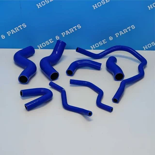 Coolant Hose Kit for VW Golf MK5 GTi, Audi S3 (8P), TT MK2 - 2.0 FSiT - Black - Blue - 044 004 018