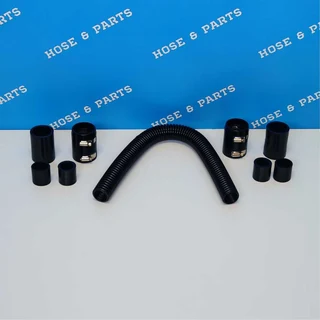 Universal Flexible Radiator Hose Kit - 61cm / 24" - Black