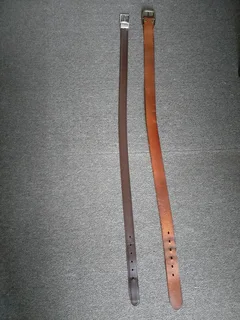 Genuine leather belts