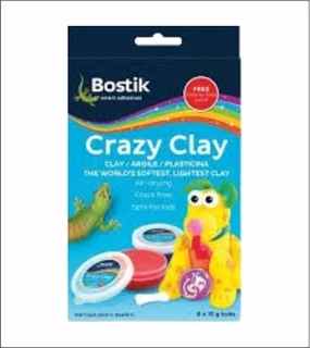 Clay   Crazy Bostik 6x18g