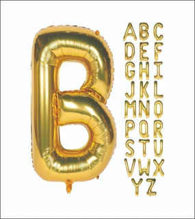 Happy Birthday Balloons Assorted Alphabets