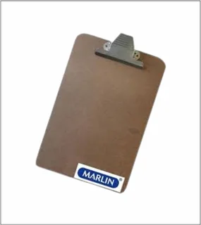 Clip Board A4 Marlin Masonite