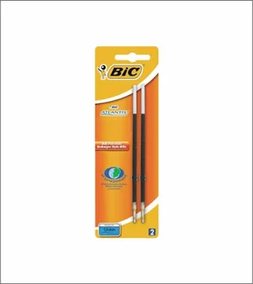 Refill Pen Bic Reaction Blue Med 2pce
