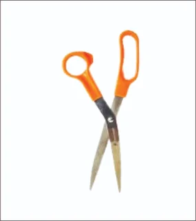 Orange Handle Scissor