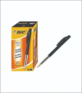 Bic Clic Black Pens