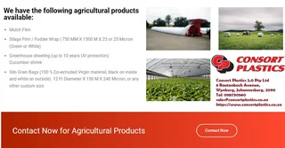 Agricultural Plastic Products Manufacturer Johannesburg