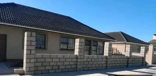 Building  boundary walls and houses