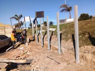 Vibacerete wall and extension