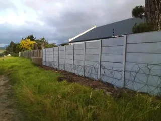 Vibacerete wall and extension