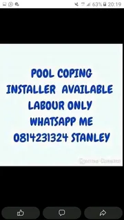 POOL COPING install. 0814231324